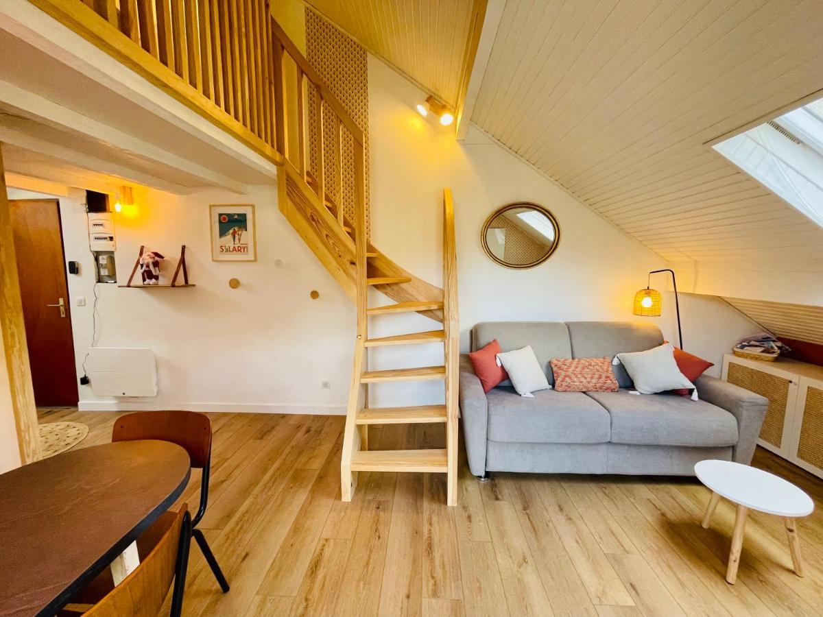 Charmant Appartement Idealement Situe Saint-Lary-Soulan Exterior photo